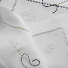 monogram linen napkins