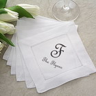 personalized monogram napkins