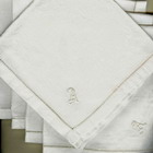 monogrammed linen napkins